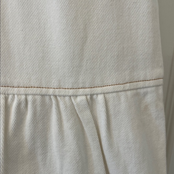 Altar'd State Cream Ruffle Sleeve Mini Dress size L. Never worn! - Picture 2 of 5